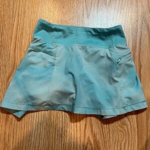 All in Motion‎ Girls XS Skort Athletic Tennis Golf Skirt Aqua Kids Activewear